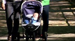 walking with baby